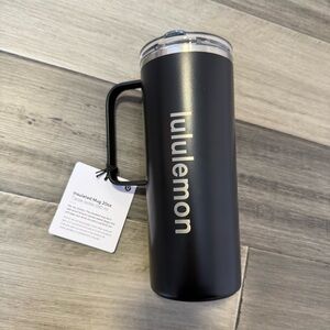 Lululemon Insulated Mug 20oz Black NWT